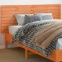 Wandbett-Kopfteil aus massivem Kiefernholz, 166 x 3 x 63 cm von , Kopf- und Fußteile - Ref: Foro24-844503, Preis: 54,38 €, Ra...