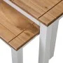Stackable tables 2 units solid pine wood Panama Range white by vidaXL, Side tables - Ref: Foro24-282678, Price: 70,08 €, Disc...