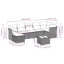 Set de sofás de jardín 8 piezas y cojines ratán sintético negro by , Garden sets - Ref: Foro24-3217975, Price: 492,53 €, Disc...