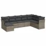 8-piece garden sofa set and gray synthetic rattan cushions by , Garden sets - Ref: Foro24-3218050, Price: 454,29 €, Discount: %
