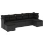 7-piece garden dining set with black synthetic rattan cushions by , Garden sets - Ref: Foro24-3218025, Price: 412,61 €, Disco...
