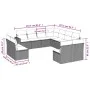11-piece garden sofa set with beige synthetic rattan cushions by , Garden sets - Ref: Foro24-3219118, Price: 730,03 €, Discou...