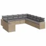 Garden sofa set 11 pieces with beige synthetic rattan cushions by , Garden sets - Ref: Foro24-3219179, Price: 686,14 €, Disco...