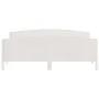 Solid white pine wood headboard bed frame 180x200 cm by , Beds and slatted bases - Ref: Foro24-3216165, Price: 250,87 €, Disc...