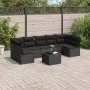 8-piece garden sofa set with black synthetic rattan cushions by , Garden sets - Ref: Foro24-3249274, Price: 479,81 €, Discoun...
