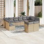 Set mit 12 Gartensofas und Kissen Kunstrattanbraun von , Gartensets - Ref: Foro24-3250268, Preis: 829,10 €, Rabatt: %