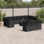 14-piece garden sofa set with black synthetic rattan cushions by , Garden sets - Ref: Foro24-3250294, Price: 926,55 €, Discou...