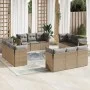 Set mit 12 Gartensofas und Kissen Kunstrattanbraun von , Gartensets - Ref: Foro24-3217329, Preis: 790,87 €, Rabatt: %