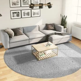 Moderner langfloriger Haarteppich PAMPLONA grau Ø 280 cm von , Teppiche - Ref: Foro24-375271, Preis: 154,21 €, Rabatt: %