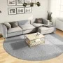 Moderner langfloriger Haarteppich PAMPLONA grau Ø 280 cm von , Teppiche - Ref: Foro24-375271, Preis: 154,21 €, Rabatt: %