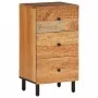 Armario auxiliar madera maciza de acacia 40x33x75 cm de , Aparadores - Ref: Foro24-356878, Precio: 107,53 €, Descuento: %