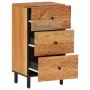 Armario auxiliar madera maciza de acacia 40x33x75 cm de , Aparadores - Ref: Foro24-356878, Precio: 107,53 €, Descuento: %
