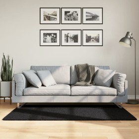 Modern black PAMPLONA furry long-haired rug 80x150 cm by , Rugs - Ref: Foro24-375273, Price: 30,79 €, Discount: %