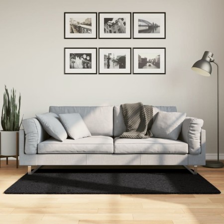 Modern black PAMPLONA furry long-haired rug 80x150 cm by , Rugs - Ref: Foro24-375273, Price: 30,79 €, Discount: %