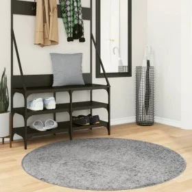 Modern long-haired furry beige PAMPLONA rug Ø 120 cm by , Rugs - Ref: Foro24-375267, Price: 36,63 €, Discount: %