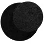 Modern long-haired furry black PAMPLONA Ø 240 cm carpet by , Rugs - Ref: Foro24-375292, Price: 101,98 €, Discount: %
