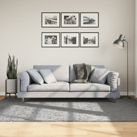 Alfombra peluda de pelo largo moderna PAMPLONA gris 160x230 cm de , Alfombras - Ref: Foro24-375259, Precio: 81,24 €, Descuent...
