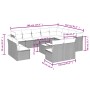 Gartensofa-Set mit Kissen, 13-teilig, beiges synthetisches Rattan von , Gartensets - Ref: Foro24-3250318, Preis: 842,96 €, Ra...