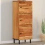 Hohes Sideboard aus massivem Akazienholz 40x33x110 cm von , Sideboards - Ref: Foro24-356884, Preis: 135,68 €, Rabatt: %
