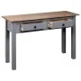 Solid pine wood Panama style gray console table 110x40x72 cm by vidaXL, Side tables - Ref: Foro24-282680, Price: 106,17 €, Di...