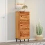 Hohes Sideboard aus massivem Akazienholz 40x33x110 cm von , Sideboards - Ref: Foro24-356884, Preis: 135,68 €, Rabatt: %