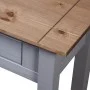 Solid pine wood Panama style gray console table 110x40x72 cm by vidaXL, Side tables - Ref: Foro24-282680, Price: 106,17 €, Di...