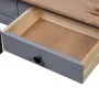 Solid pine wood Panama style gray console table 110x40x72 cm by vidaXL, Side tables - Ref: Foro24-282680, Price: 106,17 €, Di...