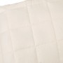 Manta con peso tela color crema claro 200x220 cm 13 kg by , Blankets - Ref: Foro24-3154823, Price: 94,13 €, Discount: %