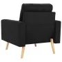 Black Fabric 2-Piece Sofa Set by , Sofas - Ref: Foro24-3056623, Price: 372,46 €, Discount: %