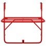 Golden steel balcony table 60x40 cm by , Garden tables - Ref: Foro24-340919, Price: 54,35 €, Discount: %
