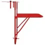 Mesa de balcón acero dorado 60x40 cm de , Mesas de jardín - Ref: Foro24-340919, Precio: 53,22 €, Descuento: %