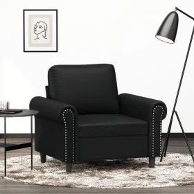 Schwarzer Kunstledersessel 60 cm von , Sofas - Ref: Foro24-359494, Preis: 158,58 €, Rabatt: %