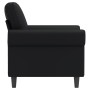 Schwarzer Kunstledersessel 60 cm von , Sofas - Ref: Foro24-359494, Preis: 161,86 €, Rabatt: %