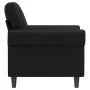 Sillón cuero sintético negro 60 cm de , Sofás - Ref: Foro24-359494, Precio: 159,15 €, Descuento: %