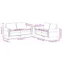 Gray synthetic leather 2-piece sofa set with cushions by , Sofas - Ref: Foro24-3202152, Price: 444,00 €, Discount: %