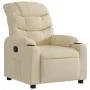 Cream Fabric Recliner by , Armchairs - Ref: Foro24-374155, Price: 248,91 €, Discount: %