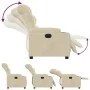 Cream Fabric Recliner by , Armchairs - Ref: Foro24-374155, Price: 248,91 €, Discount: %