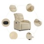 Cremefarbener Stoffsessel von , Sessel - Ref: Foro24-374155, Preis: 253,86 €, Rabatt: %
