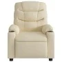 Cream Fabric Recliner by , Armchairs - Ref: Foro24-374155, Price: 248,91 €, Discount: %