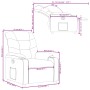 Cremefarbener Stoffsessel von , Sessel - Ref: Foro24-374155, Preis: 253,86 €, Rabatt: %