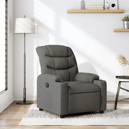 Dark Gray Fabric Recliner by , Armchairs - Ref: Foro24-374148, Price: 218,27 €, Discount: %