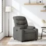 Sillón reclinable de tela gris oscuro de , Sillones - Ref: Foro24-374148, Precio: 219,81 €, Descuento: %
