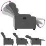Dark Gray Fabric Recliner by , Armchairs - Ref: Foro24-374148, Price: 218,27 €, Discount: %