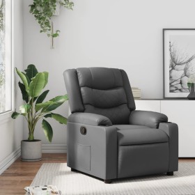 Grauer Sessel aus Kunstleder von , Sessel - Ref: Foro24-374122, Preis: 236,98 €, Rabatt: %
