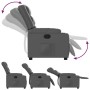 Sillón reclinable de cuero sintético gris de , Sillones - Ref: Foro24-374122, Precio: 220,80 €