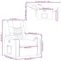 Grauer Sessel aus Kunstleder von , Sessel - Ref: Foro24-374122, Preis: 230,95 €, Rabatt: %