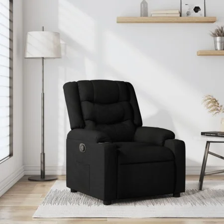 Black fabric recliner by , Armchairs - Ref: Foro24-374129, Price: 209,05 €, Discount: %