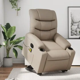 Cappuccino-Elektro-Massagesessel aus Kunstleder von , Sessel - Ref: Foro24-3206626, Preis: 361,39 €, Rabatt: %