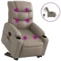 Sillón reclinable de masaje eléctrico cuero sintético capuchino de , Sillones - Ref: Foro24-3206626, Precio: 361,39 €, Descue...