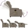 Sillón reclinable de masaje eléctrico cuero sintético capuchino de , Sillones - Ref: Foro24-3206626, Precio: 361,39 €, Descue...